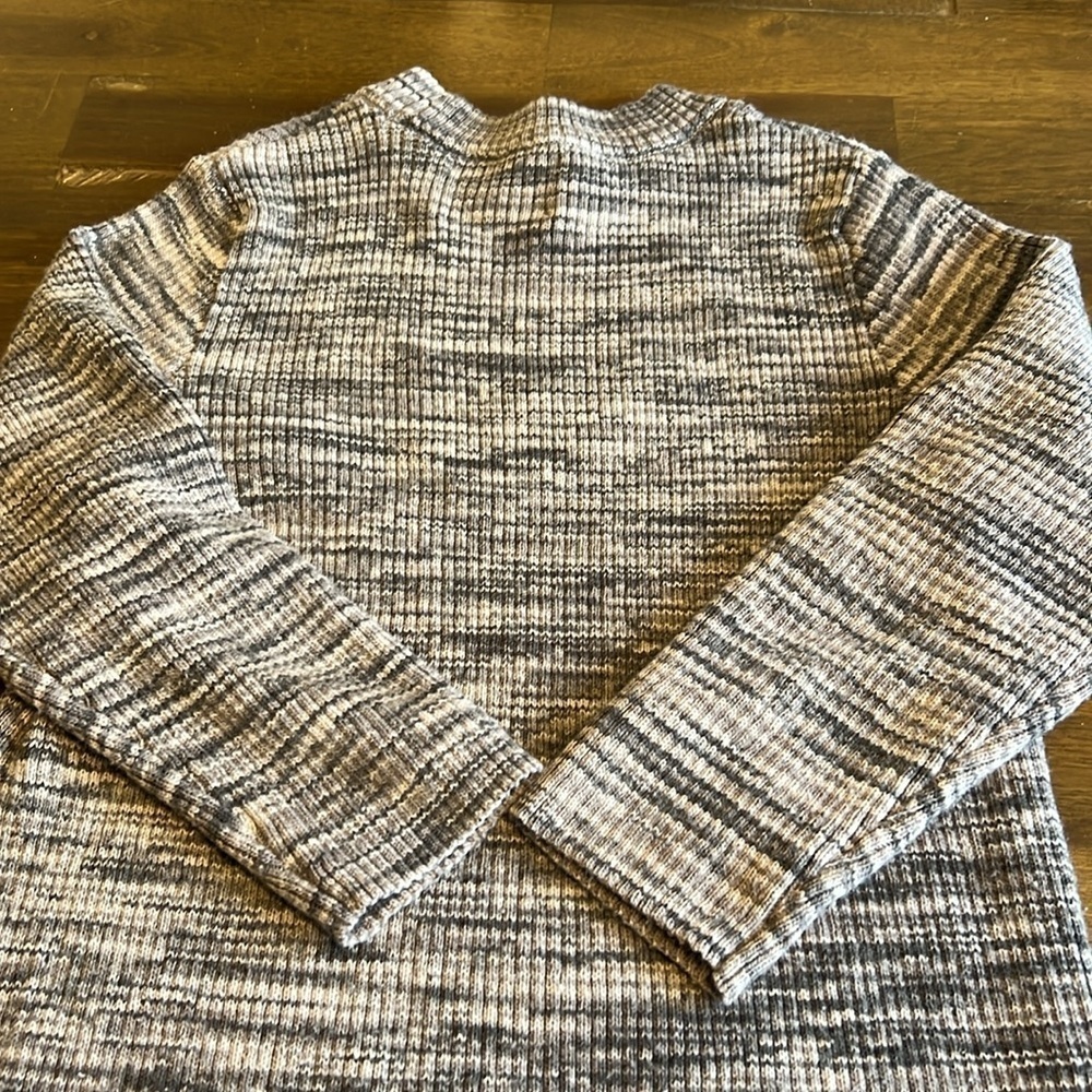 Zara Girl's Sweater Dress Ribbed Thermal Long Sleeve 8-9 Midi - Picture 5 of 5